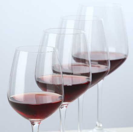 Wholesale Custom Stemmed Wine Glass Crystal Drinking Red Wine Glass