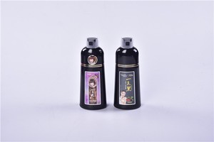 China Etiqueta privada Llegada Orgánica Herbal Natural Cubierta rápida Anti Gris Color Marrón oscuro 3 en 1 Champú para tinte de cabello negro - Product Image 3