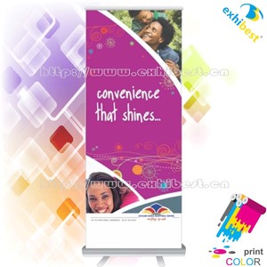 Promozionale roll up banner/alluminio roll up stand/retrattile basamento della bandiera - Product Image 5