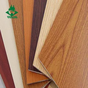 Chapa de madera de PVC de 3mm, buena planitud de China, madera contrachapada de grano de madera para RV
