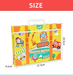 Puzzle magnétique personnalisable pour enfants, haute qualité, séries d'apprentissage, circulation - Product Image 2