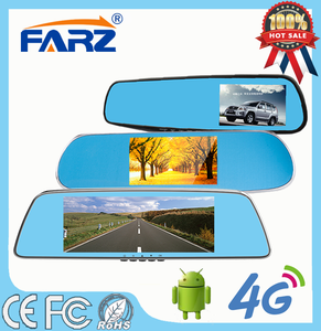자동차 거울 카메라 숨겨진 HD DVR 스마트 백미러 GPS 안드로이드 수동 차량 여행 데이터 레코더 - Product Image 1