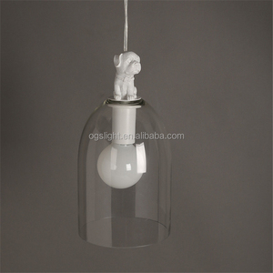 Moderna cerámica blanca claro cristal de <span class=keywords><strong>la</strong></span> lámpara colgante para bar y <span class=keywords><strong>restaurante</strong></span> - Product Image 5