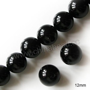 Venta de la fábrica onyx precio, 12 mm negro onyx bolas de piedra, Joyas de ónix - Product Image 2