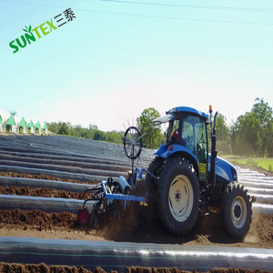 Couverture <span class=keywords><strong>de</strong></span> sol en tissu barrière contre les mauvaises herbes pour la plantation, 100GSM 4x100M tissu <span class=keywords><strong>de</strong></span> paillis anti-mauvaises herbes - Product Image 4