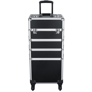 Professional <strong>Makeup</strong> <strong>Box</strong> Large Capacity and Beauty Salon Multi-layer Universal Wheel case - Product Image 4