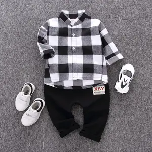 New fashionable stylish 2018 boutique clothing spring and autumn children clothing for kids with reasonable price