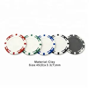 Wholesale Gambling Cheap Custom Clay Poker Chip Set for sale