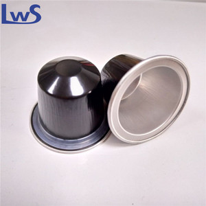 Capsules de café jetables en aluminium compatibles, <span class=keywords><strong>prix</strong></span> d'usine, capsules de café vides en aluminium avec couvercle - Product Image 6