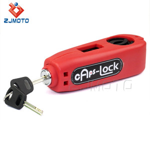 <span class=keywords><strong>Poignée</strong></span> de guidon en caoutchouc, avec serrure à glissière pour Scooters, moto et atv - Product Image 3