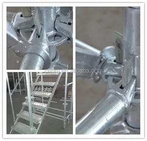 Ringlock Scaffolding system for Civil Buildings Q235 Material