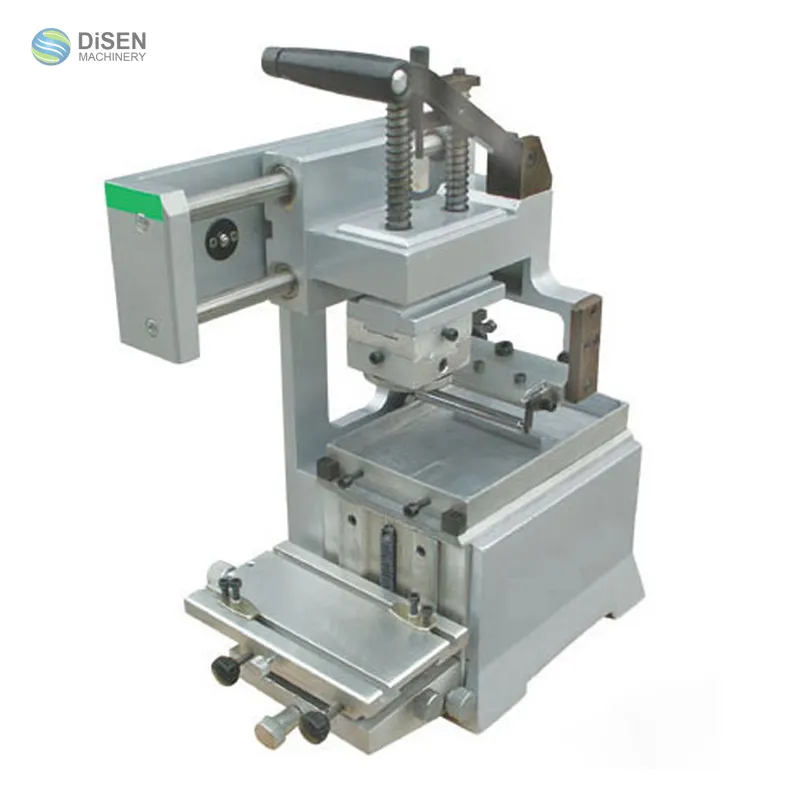 Disen manufacturer wholesale small manual pad printer hand pad printing machine for watch dial