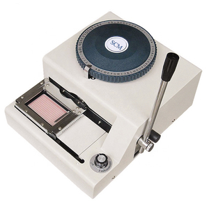 PVC Card Embossing Machine ID Plastic Card <strong>Embosser</strong> - Product Image 1