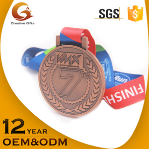 Alta calidad de metal 3D gran tamaño Award souvenir China medalla de taza - Product Image 5