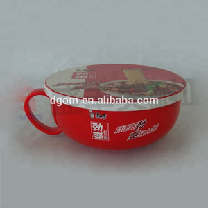 Proveedor de China, Oficina de viajes de sopa de <span class=keywords><strong>arroz</strong></span> barato ramen de melamina instantánea tazón de fideos con tapa - Product Image 2