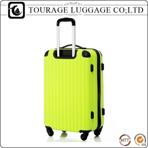 Hardside amarelo Euro Cotovia Piloto Conjunto Bagagem Do Trole - Product Image 4