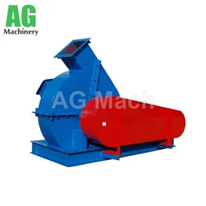 Movable mobile Diesel engine driven Disc chipper wood chipper with wheel