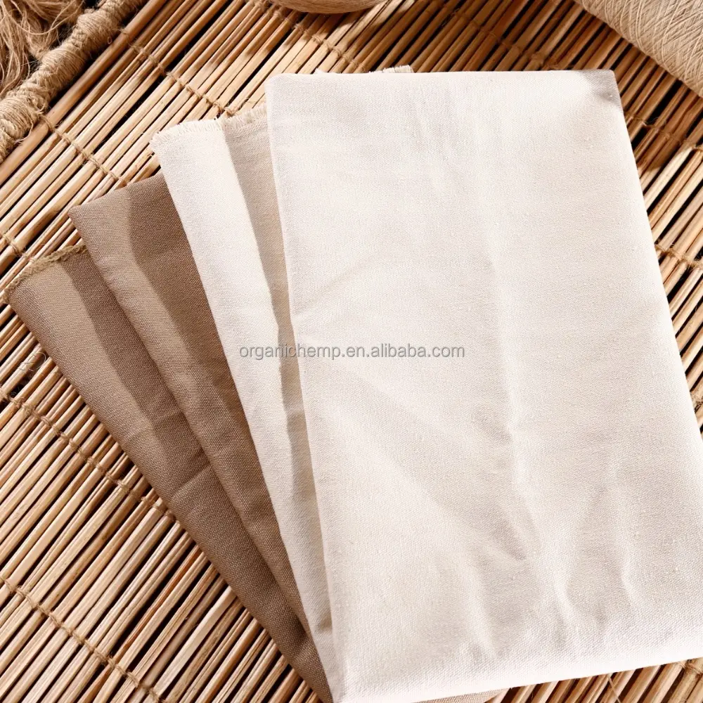 Supply 100% Hemp Canvas 10Nm/3x10Nm/3x30x18 for curtains and beddings