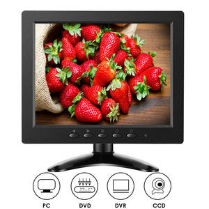 Hohe qualität 8 zoll 350cd/<span class=keywords><strong>m</strong></span> verwendet auto lcd monitor mit BNC eingang - Product Image 2