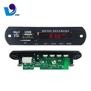 mp3 máy nghe nhạc bluetooth 5v mô-đun Suppliers-Mô Đun Giải Mã Bluetooth Máy Phát Nhạc Mp3 VTF-108 5V Usb Fm