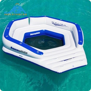 Gonfiabile all'aperto spiaggia dell'<span class=keywords><strong>isola</strong></span>, gonfiabile air chair, <span class=keywords><strong>isola</strong></span> galleggiante lounge gonfiabile - Product Image 2