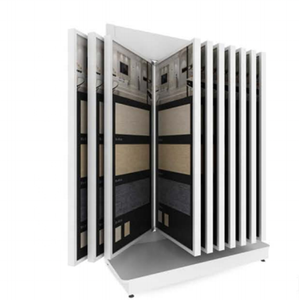 حامل طاولة دوار PivotFlexElite مع مشبك بلاط أكريليك لتخزين الرفوف الجدارية - Product Image 4