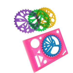 Tùy Chỉnh Nhà Máy Trẻ Em Sáng Tạo Giáo Dục Ma Thuật Cai Trị DIY Vẽ Màu Spirograph <span class=keywords><strong>Set</strong></span> Đồ Chơi Fidget Đồ Chơi - Product Image 4