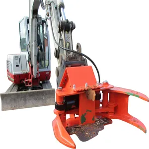300mm cutting diameter hydraulic tree shear for excavator