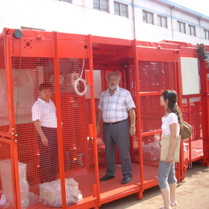 Harga Murah Lift Konstruksi Kerekan Sc200/200 Sangkar Ganda Tiongkok - Product Image 6
