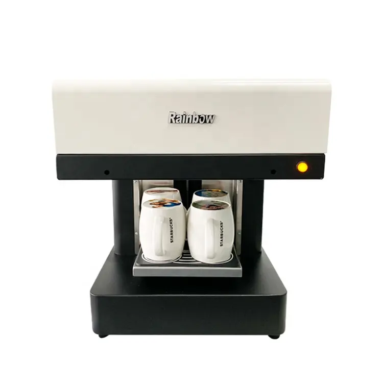 Commestibile di colore 3d di caffè stampatore di arte per il cibo macaron macchina da stampa per le imprese