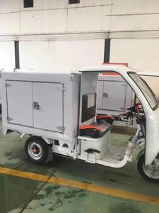 Soğuk Zincir Lojistik Ekspres Teslimat Elektrikli Soğutma Üç Tekerlekli Bisiklet/dondurma kamyoneti - Product Image 3