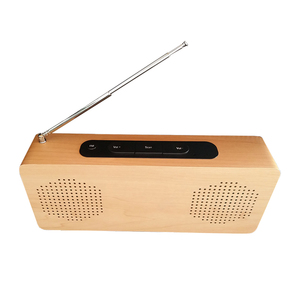 Mesita de Noche Eléctrica EMAF, Regalo Corporativo, Escritorio Retro Decorativo de Madera, Reloj <span class=keywords><strong>Despertador</strong></span> Digital LED con <span class=keywords><strong>Radio</strong></span> FM - Product Image 3
