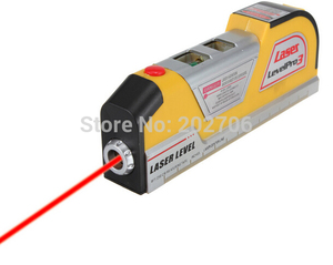 Niveau laser, aligneur, horizon, ligne transversale verticale, ruban à mesurer, règle, niveau laser - Product Image 3