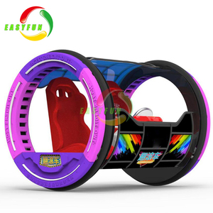 Coche Giratorio Divertido Easyfun con Rotación <span class=keywords><strong>Real</strong></span> de 360 Grados para Patio Interior/Exterior - Product Image 3