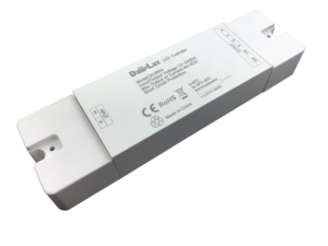 DLV004 RF 2,4G <span class=keywords><strong>4</strong></span> zoneS RGBCW RGBWW Controlador <span class=keywords><strong>LED</strong></span> sincronización inalámbrica 5ch controlador de tira - Product Image 3