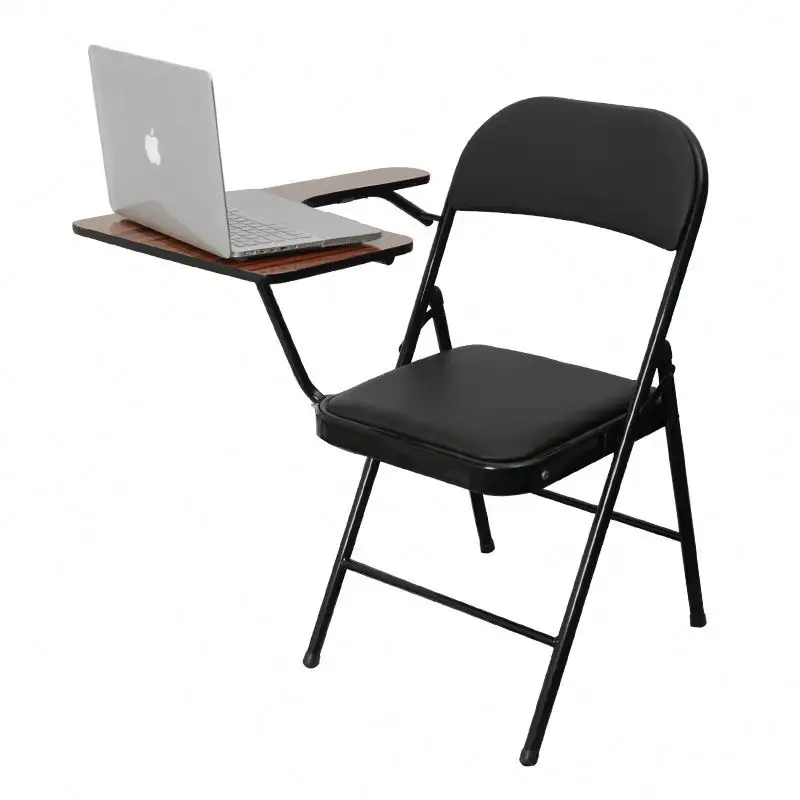Powerful Hot Sale Office And School Folding Training Chair With Tablet