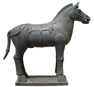 Statua da Giardino Impermeabile dei Guerrieri di Terracotta di Xi'an - Product Image 1