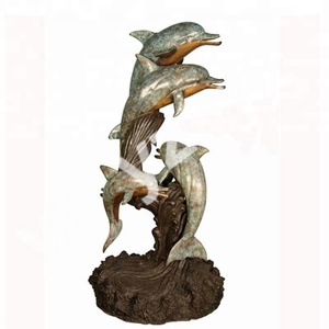 Maison de luxe jardin Bronze Sculpture métal dauphins <span class=keywords><strong>piscine</strong></span> cascades Antique jardin fontaines en fonte <span class=keywords><strong>fontaine</strong></span> <span class=keywords><strong>dauphin</strong></span> - Product Image 4