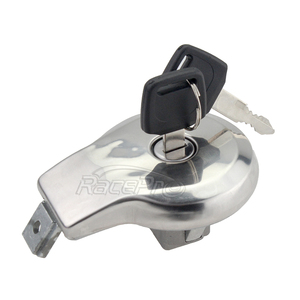 RACEPRO ฝาครอบถังน้ำมันเชื้อเพลิงรถจักรยานยนต์สำหรับ <span class=keywords><strong>Yamaha</strong></span> <span class=keywords><strong>Virago</strong></span> XV125 XV250 <span class=keywords><strong>400</strong></span> 535 750 1100 - Product Image 6