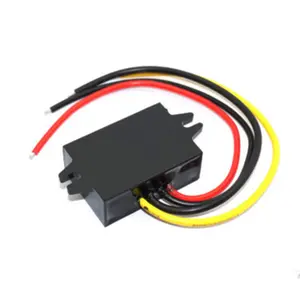 Step Down Converter Module 12 Volt Tot 5 Volt Dc Converter Enkele Plastic Shell Constante Spanning Ontwerp Led Strip/pomp/Motor 3A/