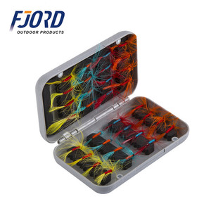 Anzuelo seco hecho a mano FJORD, señuelo de pesca con mosca, 30g, ninfas de Metal y ABS, pez volador <span class=keywords><strong>para</strong></span> besugo y Zander en River Lake Stream - Product Image 5