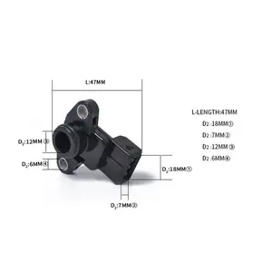 LR AUTO Entrada Manifold MAP Sensor absoluto E1T16871 MN153281 para Mitsubishi Galant Eclipse Dodge