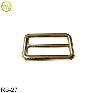 Borsa all'ingrosso parti di fibbie per cintura d'oro in metallo anello quadrato fibbia per borse - Product Image 4