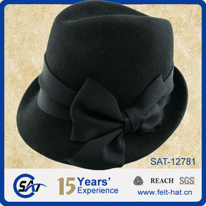 Fashion 2014 100% wool felt hat Mrs. - Product Image 1