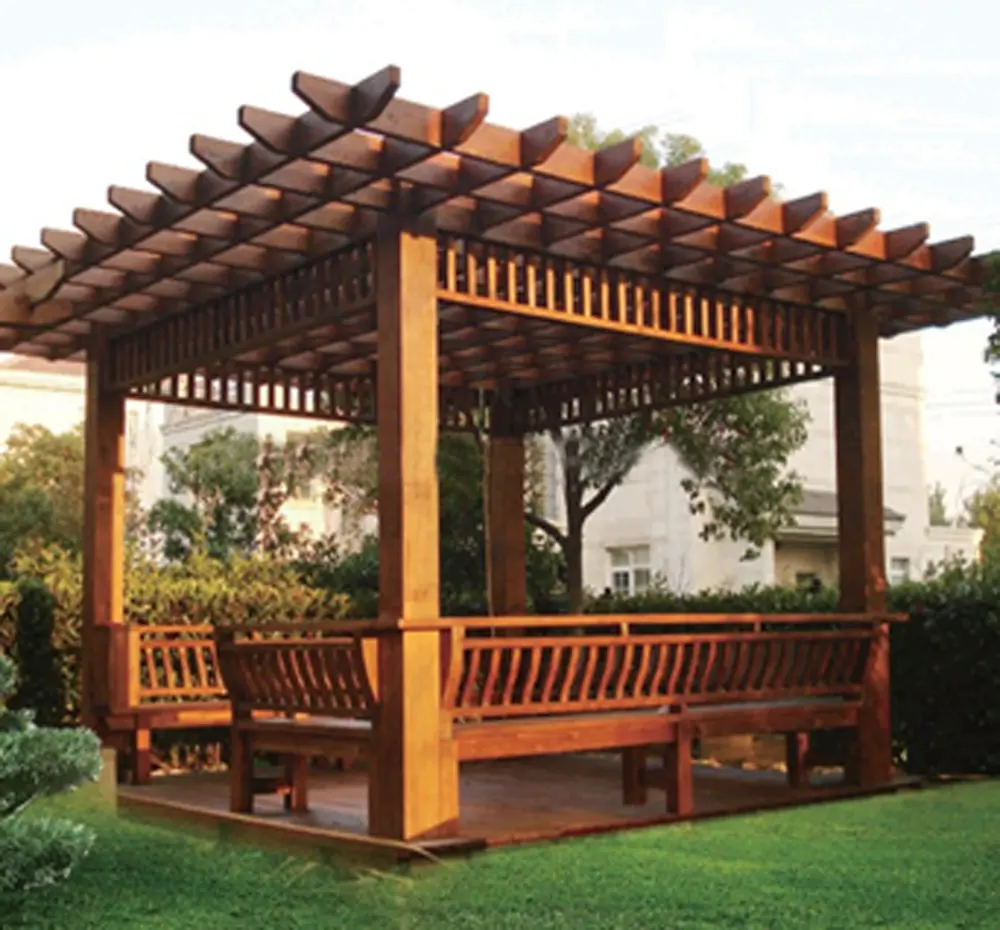 2018 Chine Nouveau Thermiquement En Plein Air Décoration De Jardin Pergola