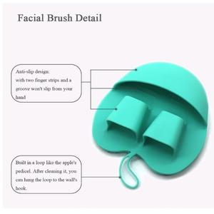Set di guanti in Silicone per uso alimentare Scrubber in Silicone spazzola per il viso per tutta la pelle - Product Image 2