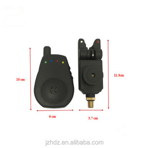 แฟชั่นไร้สายใหม่สีดำนำแสงตกปลา<span class=keywords><strong>กัด</strong></span>สัญญาณเตือน 4 + 1 ชุด - Product Image 4