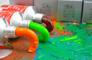 Juego de pintura al óleo de colores vivos respetuosos con el medio ambiente de gran rendimiento para suministros de arte - Product Image 2