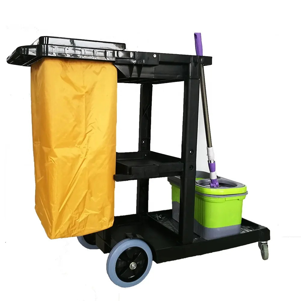 Universel En Plastique Chariot de Service de Nettoyage