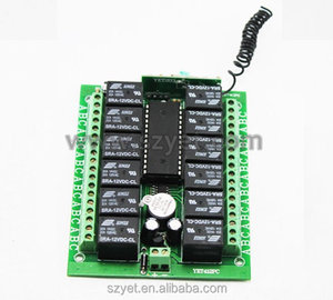 Cửa nhà để xe RF điều khiển từ xa và nhận YET412PC - Product Image 1